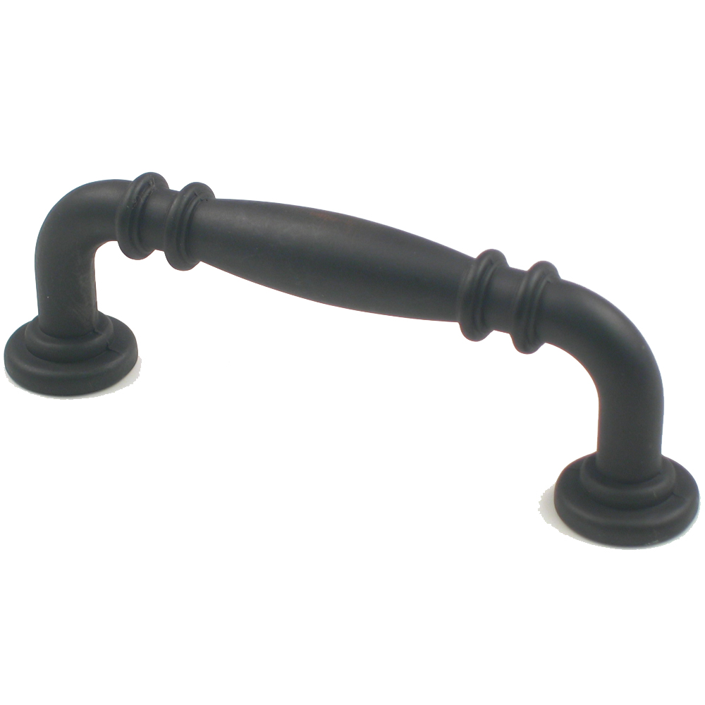 Rusticware 971-ORB 4" on Center Double Knuckle Pull in Oil Rubbed Bronze